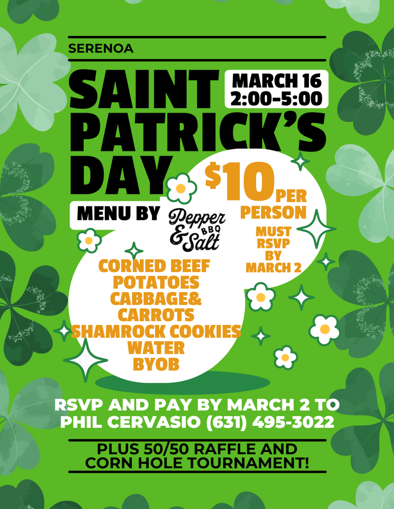 Serenoa Saint Patricks Day